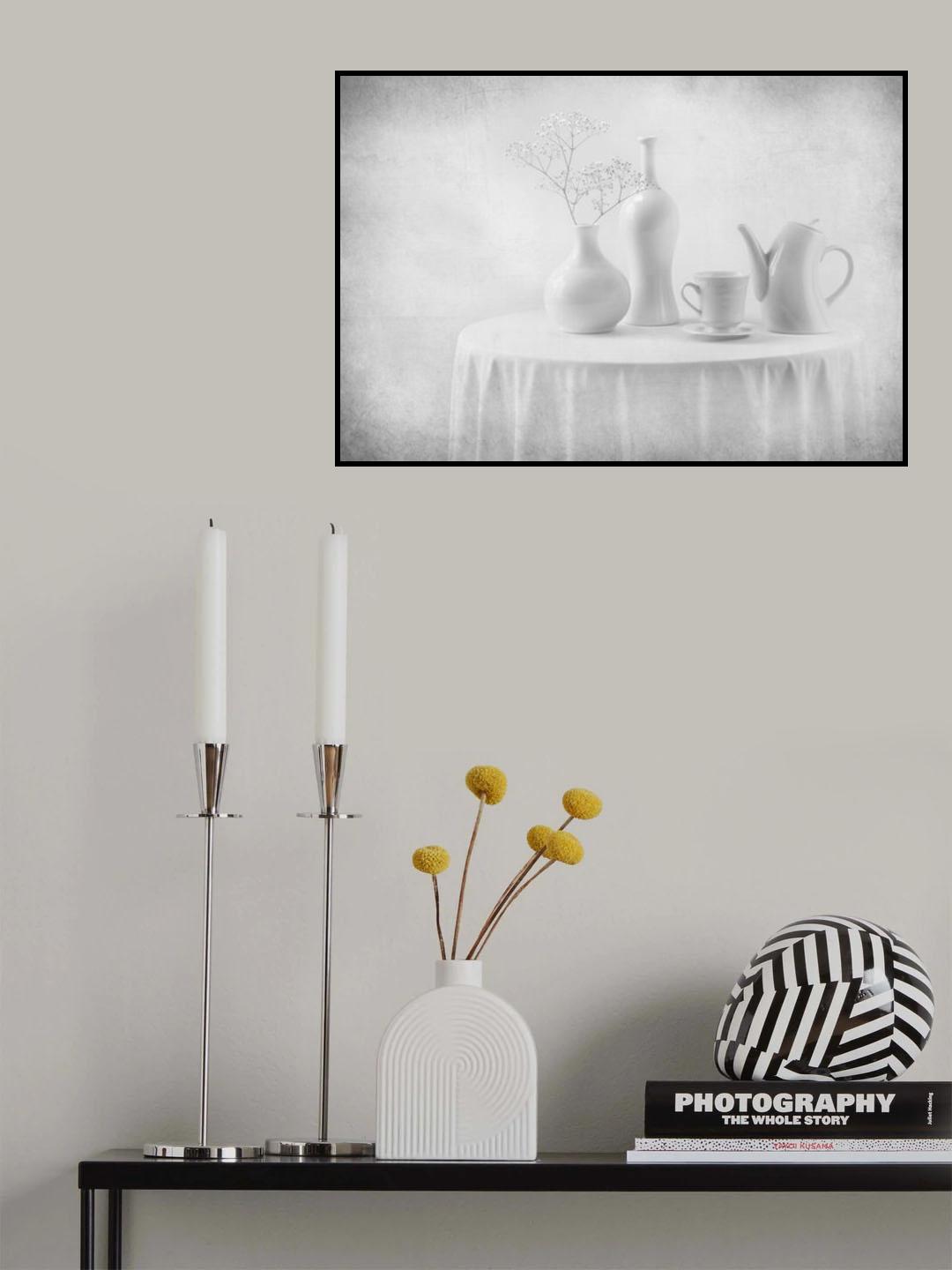 A white dream Poster och Canvastavla
