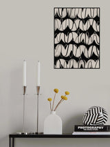 Radio Waves Pattern Poster och Canvastavla