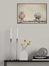 Curiosity of chick Poster och Canvastavla
