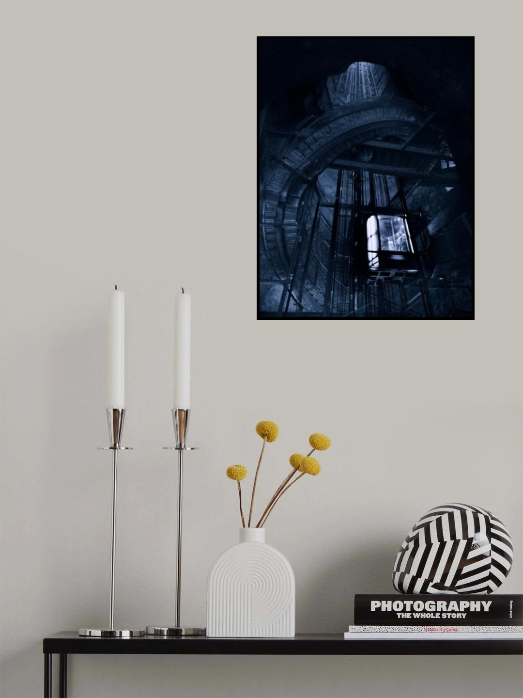 Elevator Poster och Canvastavla