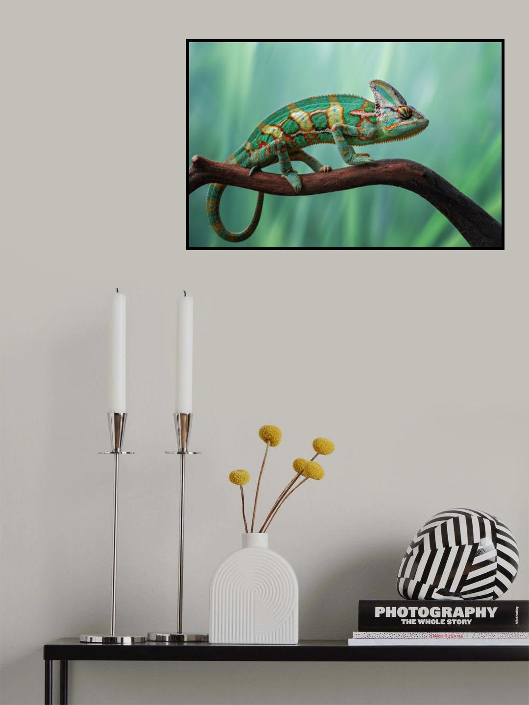 Chameleon Poster och Canvastavla
