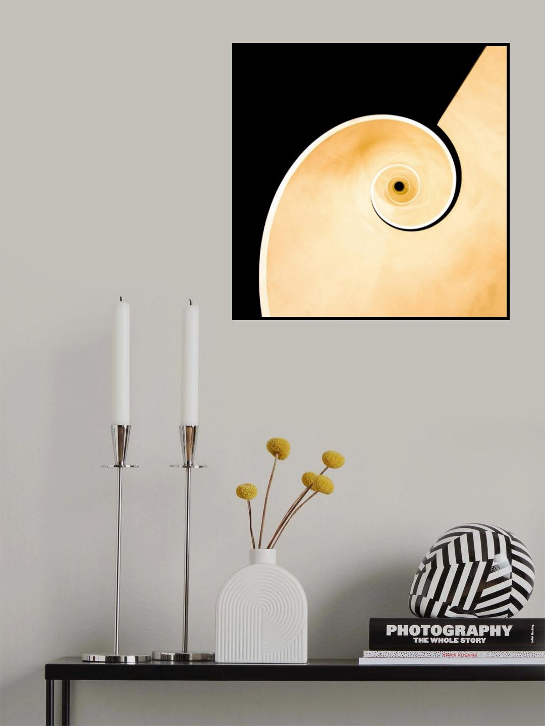 Spiral Monument Poster och Canvastavla