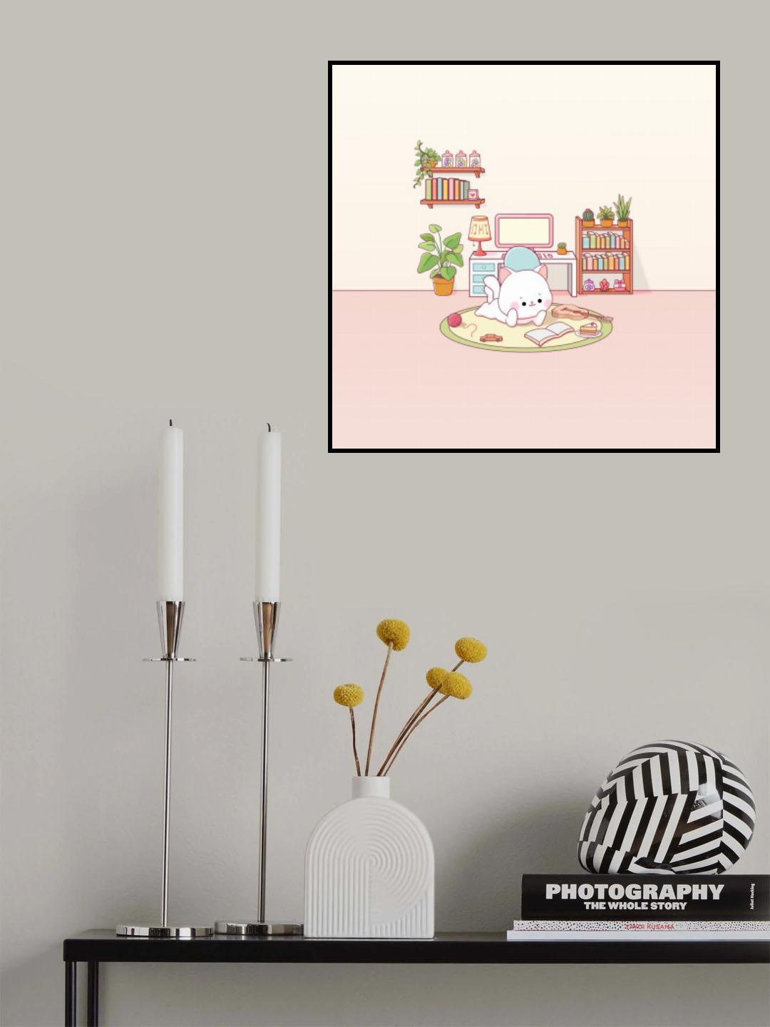 Kitty Room Poster och Canvastavla