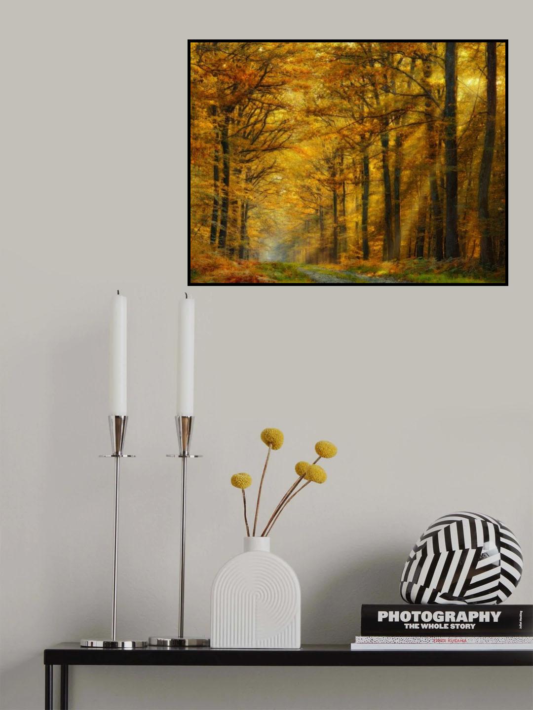 Enchanted Forest Poster och Canvastavla