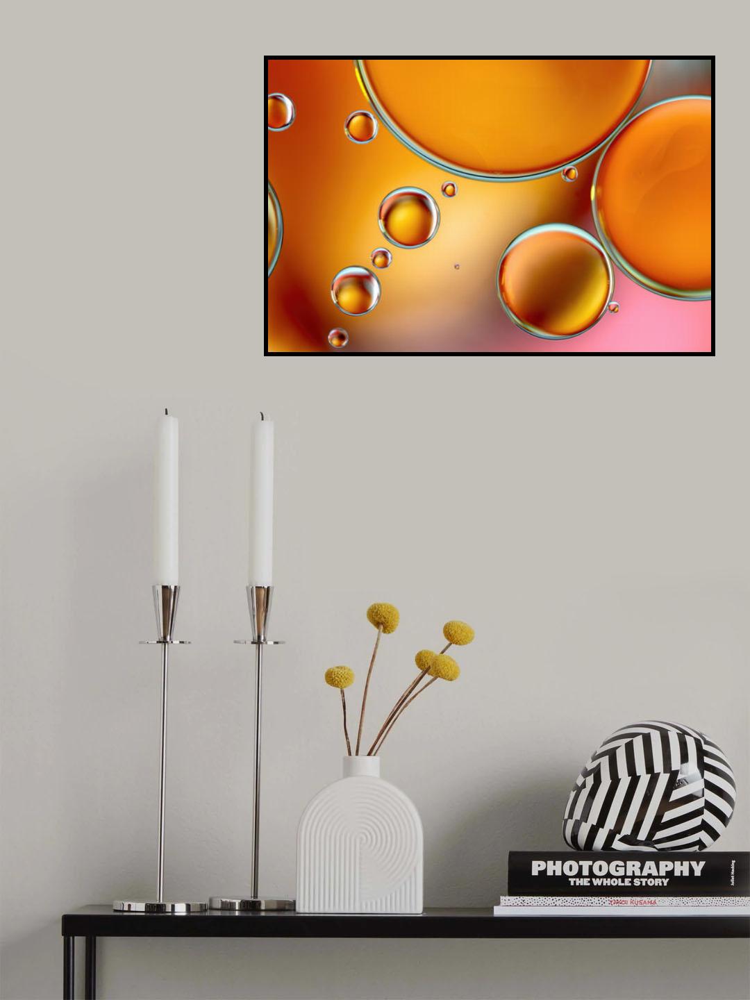 ~oil and water~ Poster och Canvastavla