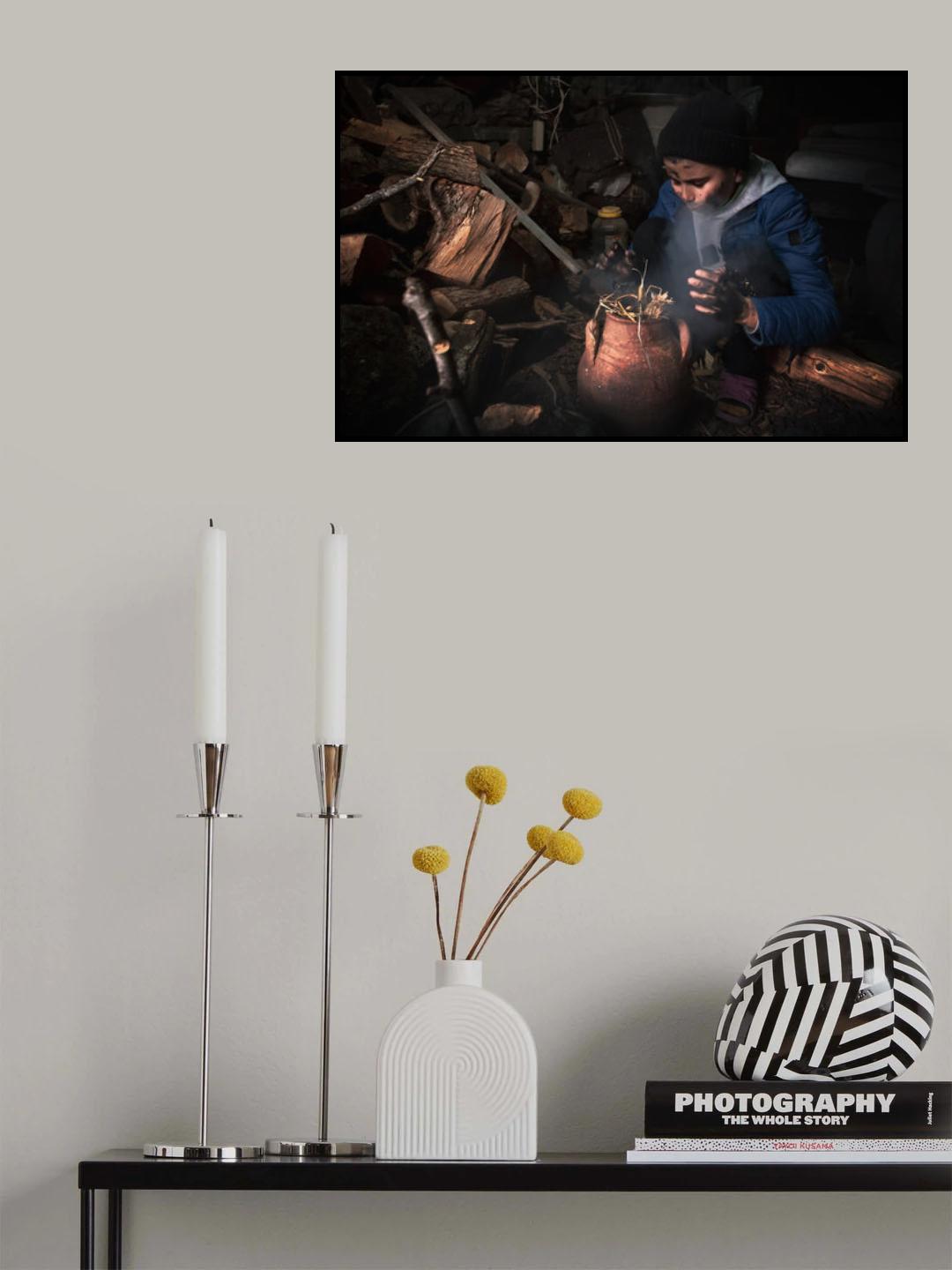 Woodcutter Poster och Canvastavla
