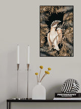 Jungle With Cockatoos Poster och Canvastavla