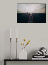 Lights and leading lines at Mudec Poster och Canvastavla