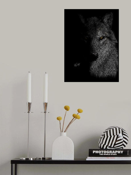 Wolf Poster och Canvastavla