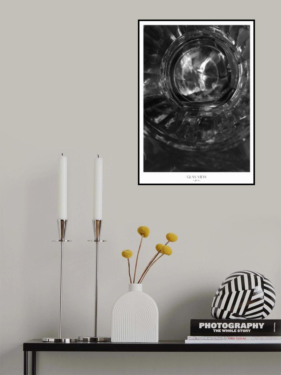 Glas view Poster och Canvastavla