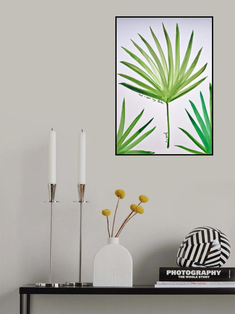 And I love mu Palms Poster och Canvastavla