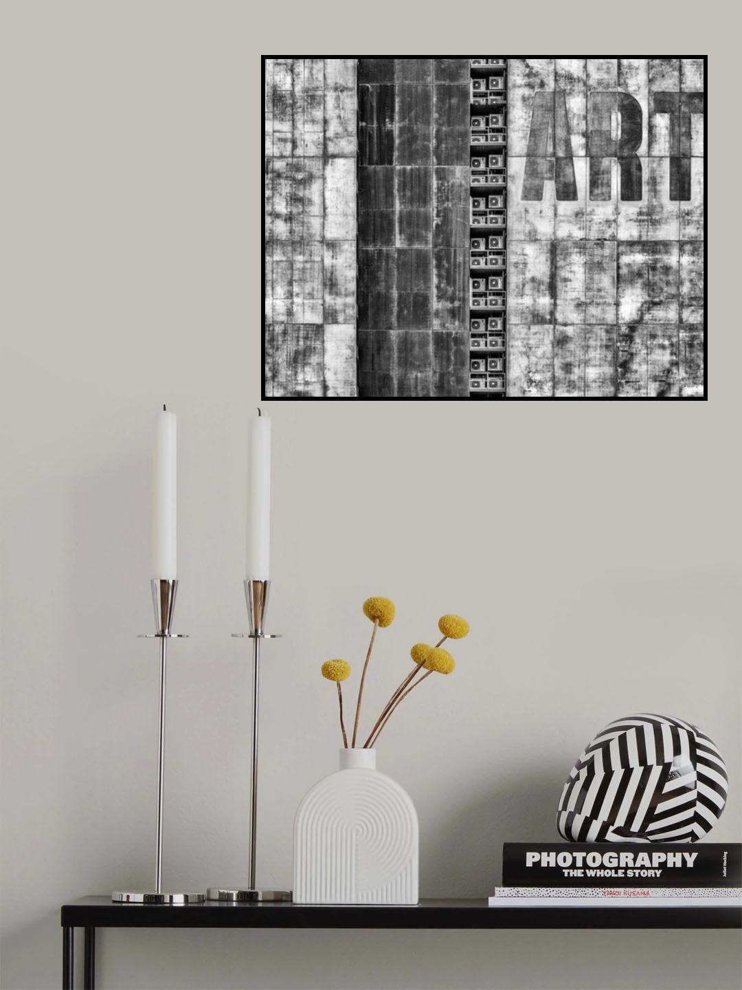 Gritty Palace Poster och Canvastavla