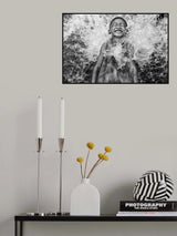 feel the awesome river water Poster och Canvastavla