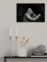 white age. prayer Poster och Canvastavla