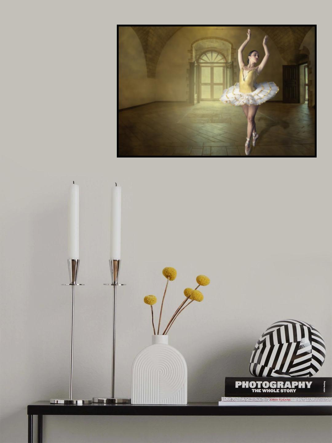 Ballet Poster och Canvastavla