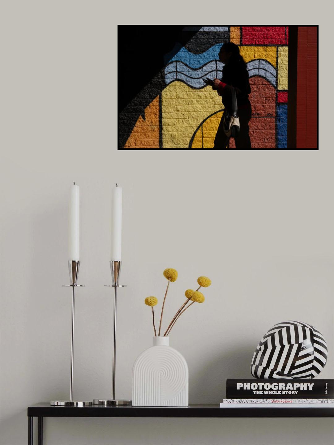 Red Poster och Canvastavla