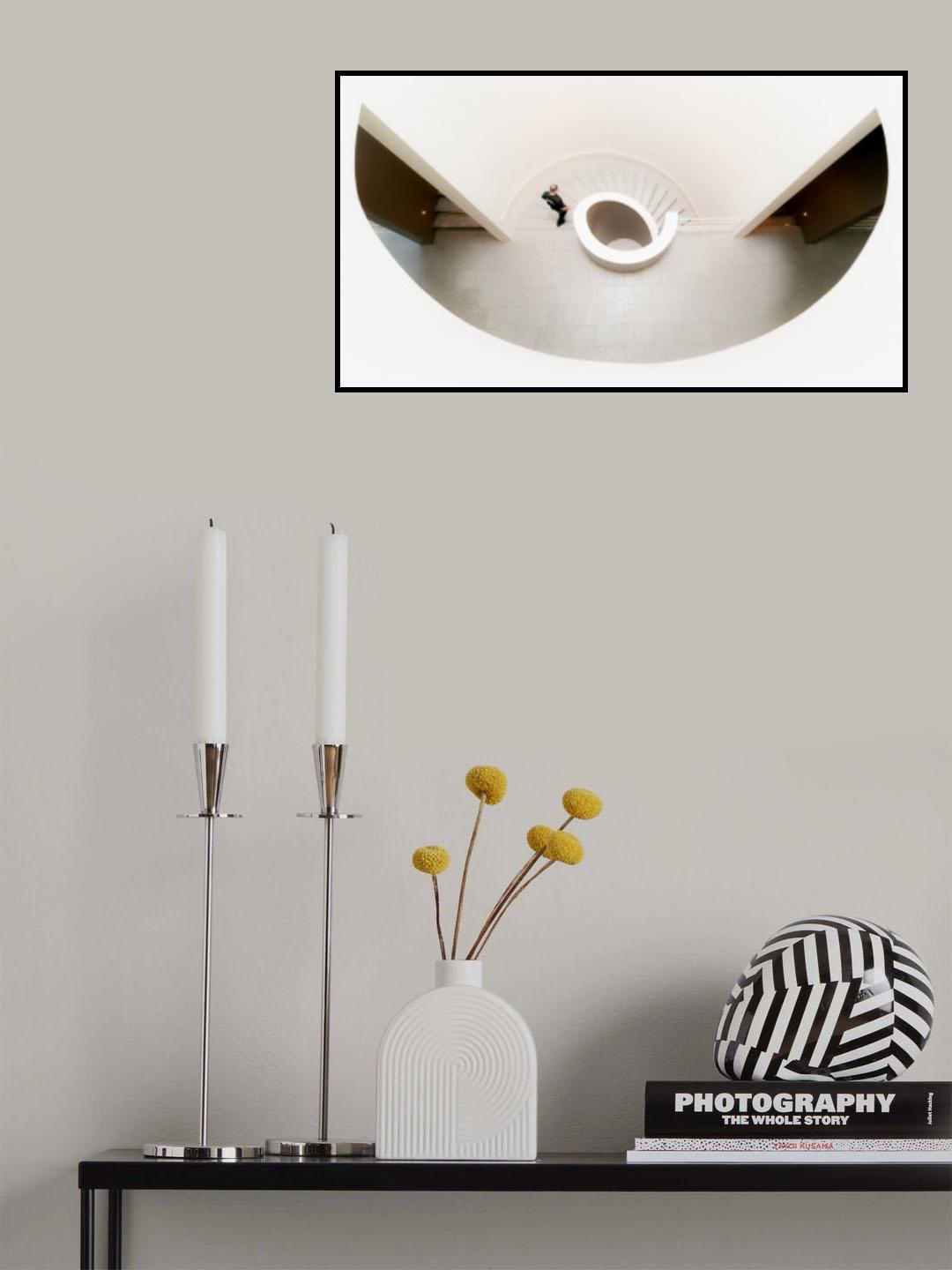 Downstairs Poster och Canvastavla