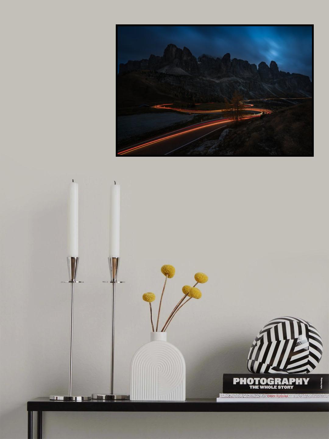 The Light Snake Poster och Canvastavla