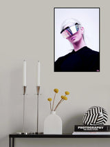 Woman Cyberpunk Poster och Canvastavla