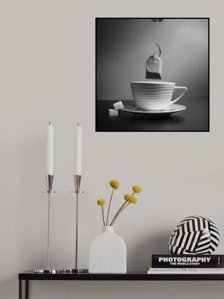 A cup of tea for the fisherman Poster och Canvastavla