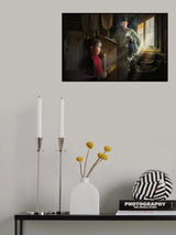 Little girl praying Poster och Canvastavla
