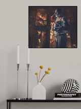 Fire Hero's Poster och Canvastavla