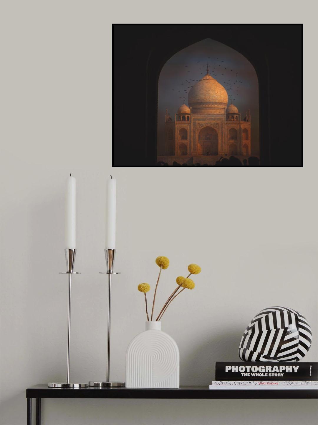 Taj Mahal Poster och Canvastavla