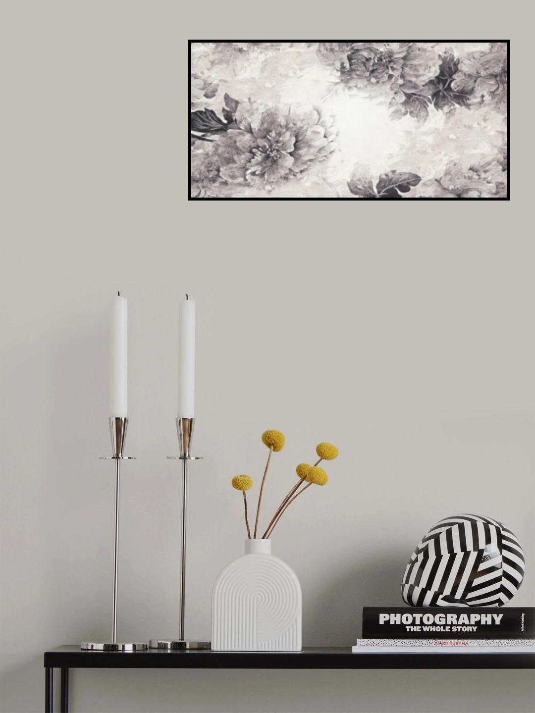 Pano Flower01xa Hl Poster och Canvastavla