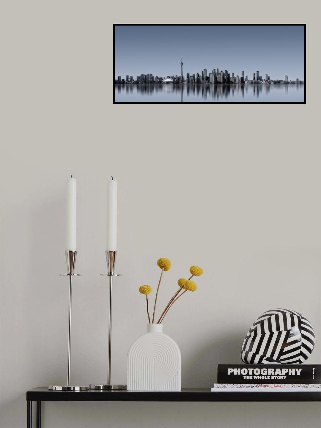 Toronto Skyline Poster och Canvastavla