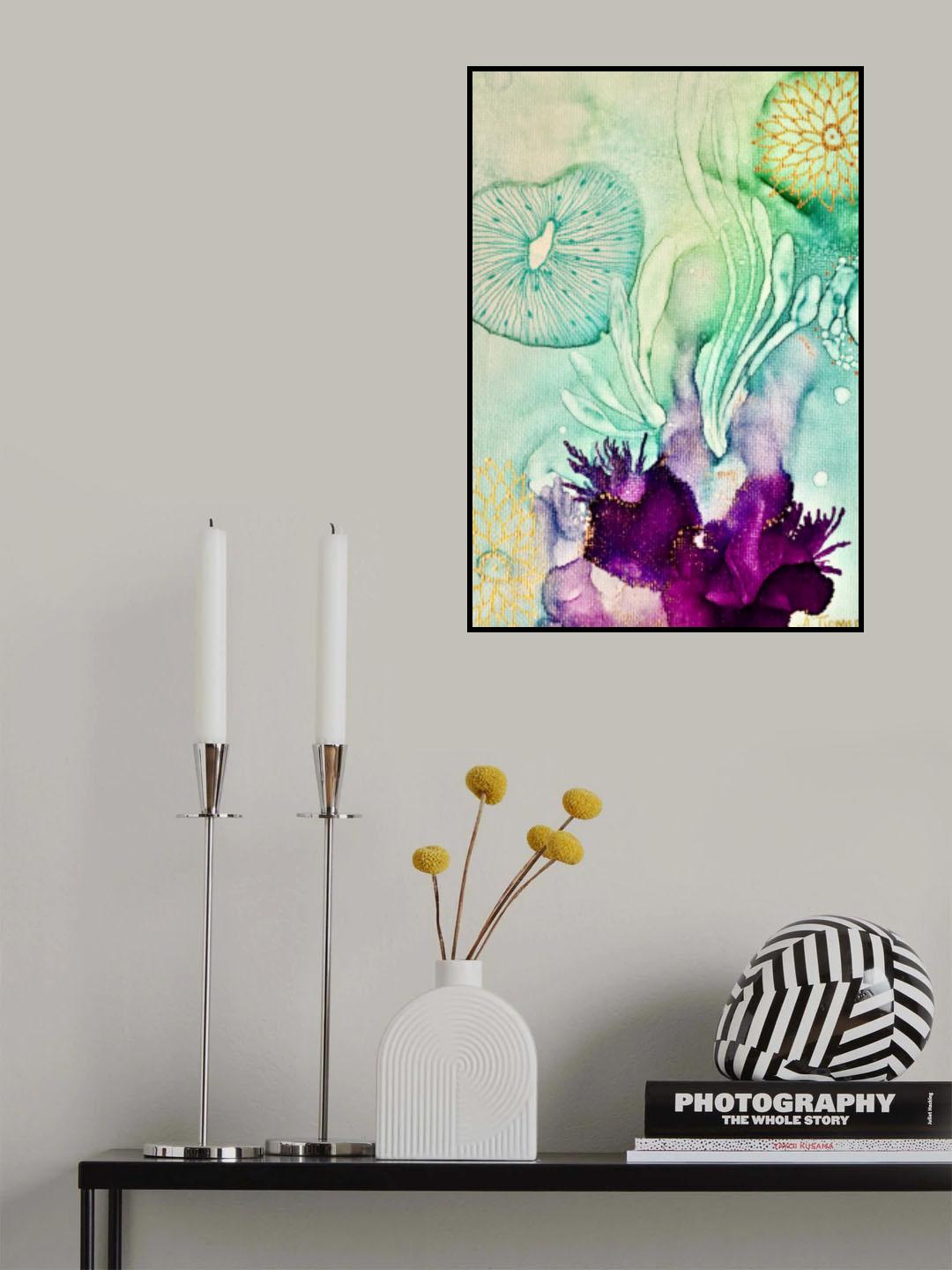 Emerald Waters Poster och Canvastavla