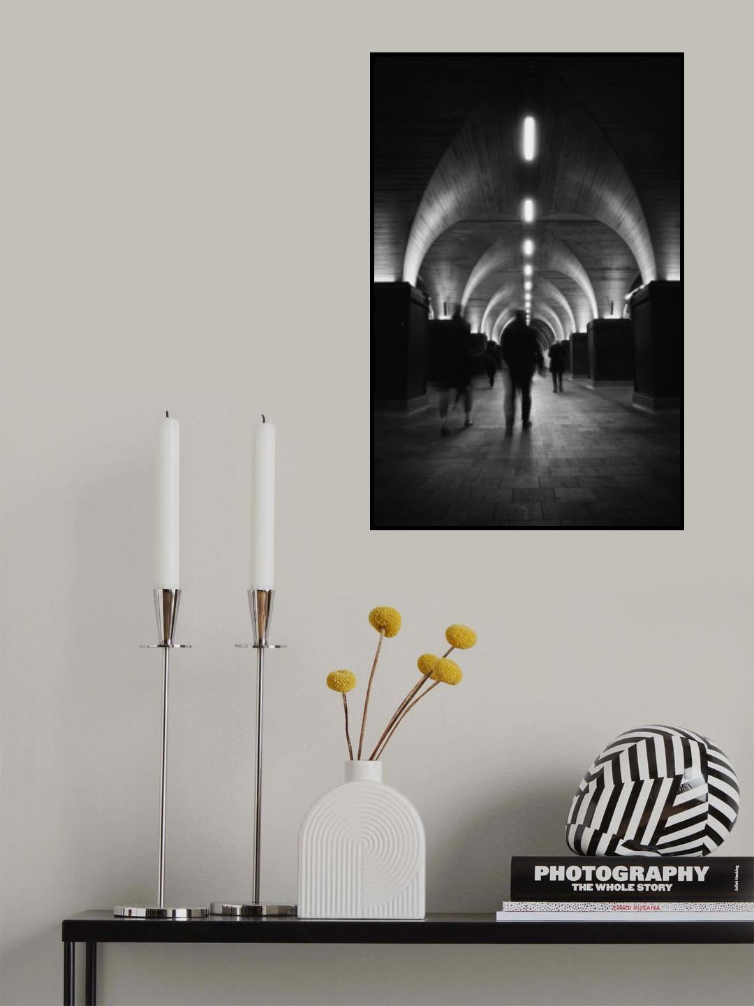 Follow the Lights Poster och Canvastavla