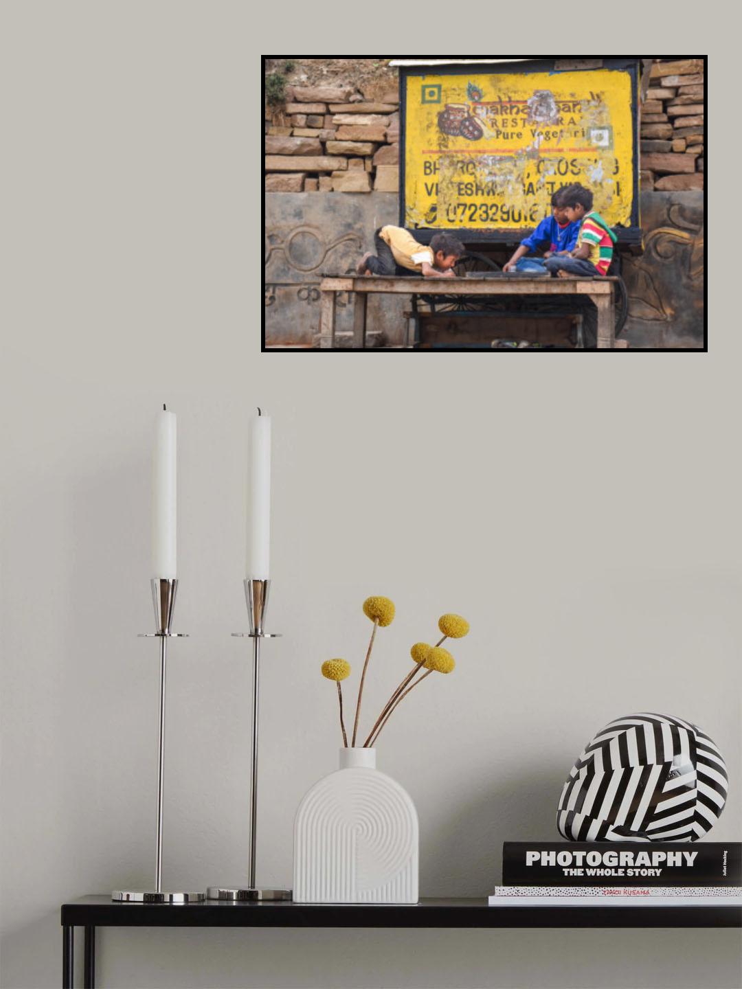 Children's games Poster och Canvastavla