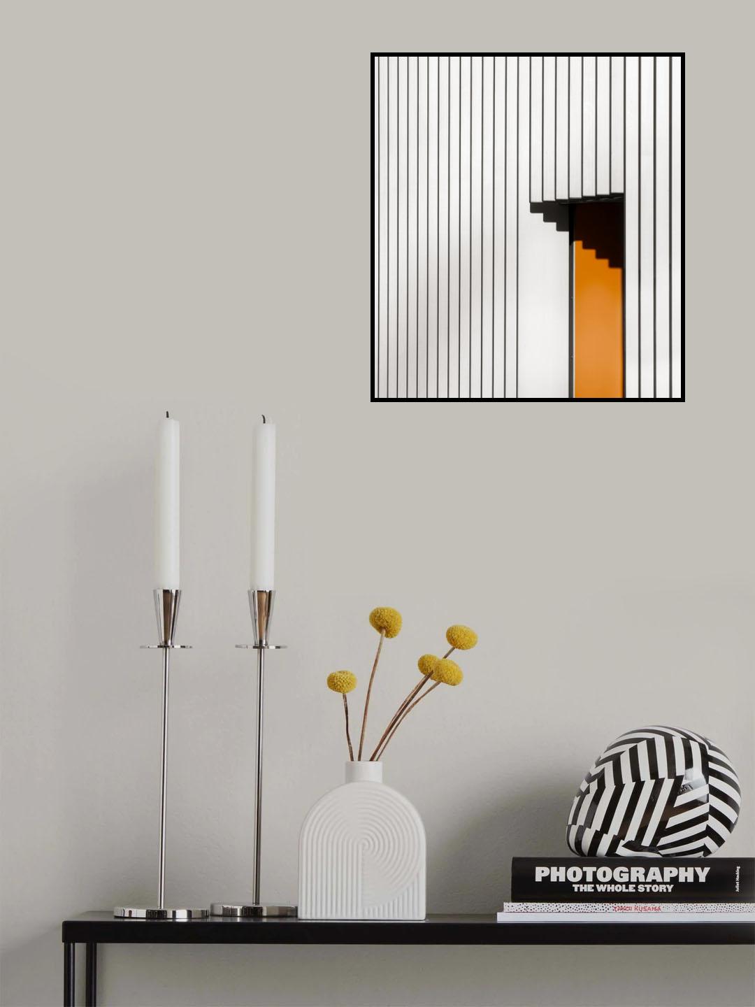 Straight Poster och Canvastavla