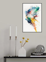 Bright Explosion Poster och Canvastavla