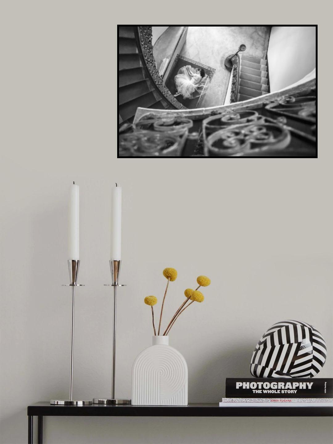 Down in a world of stairs Poster och Canvastavla