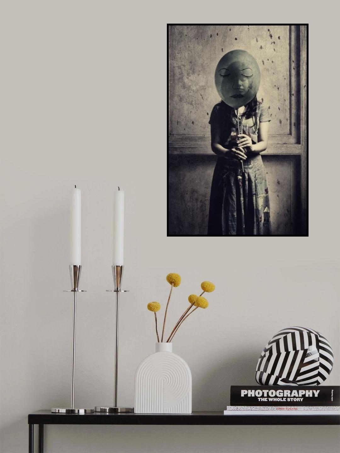 The Sad Girl Poster och Canvastavla