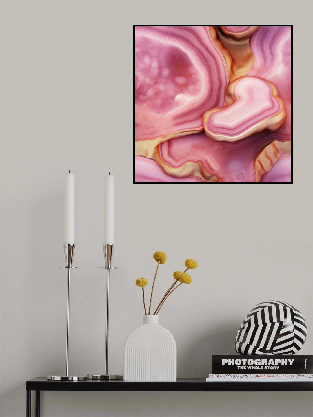 Agate 35 Poster och Canvastavla