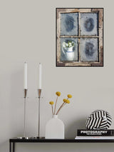 Flowers in the window Poster och Canvastavla