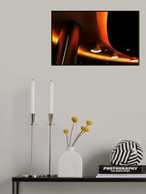 the shape of bronze Poster och Canvastavla