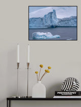 Together on Iceberg Poster och Canvastavla