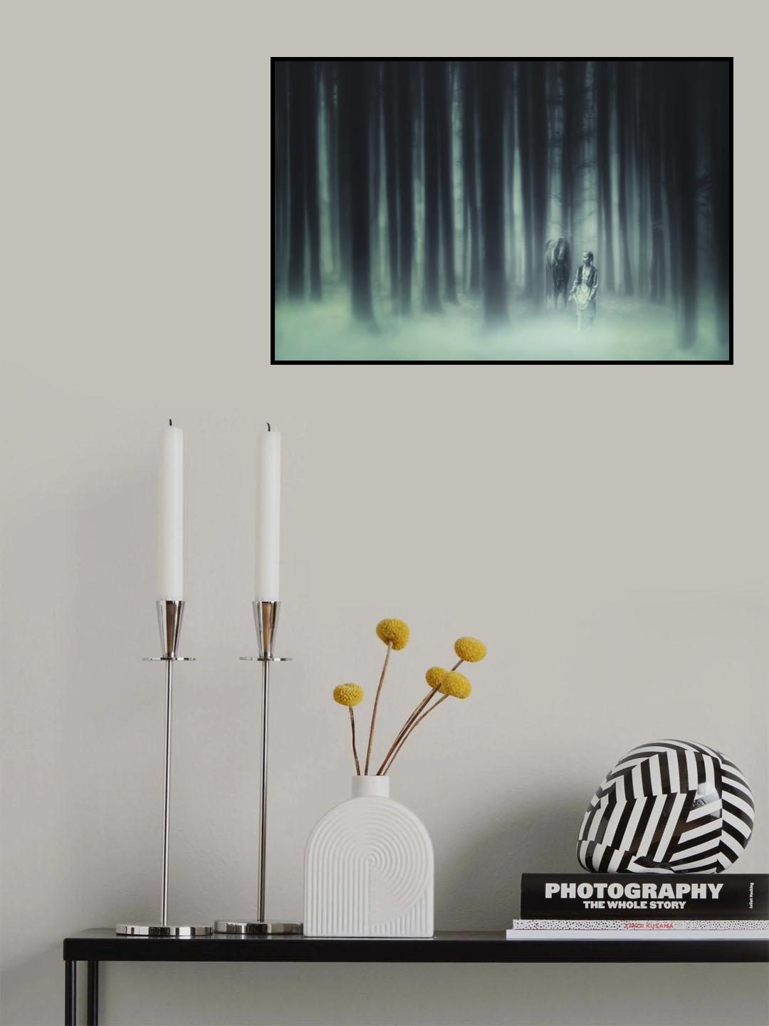 He had forest fairy Poster och Canvastavla