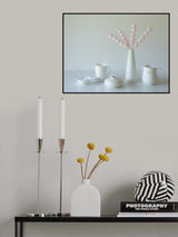 Marshmallow Teatime Poster och Canvastavla