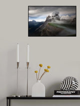 Seceda peaks Poster och Canvastavla