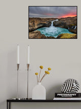 Aldeyjarfoss Poster och Canvastavla