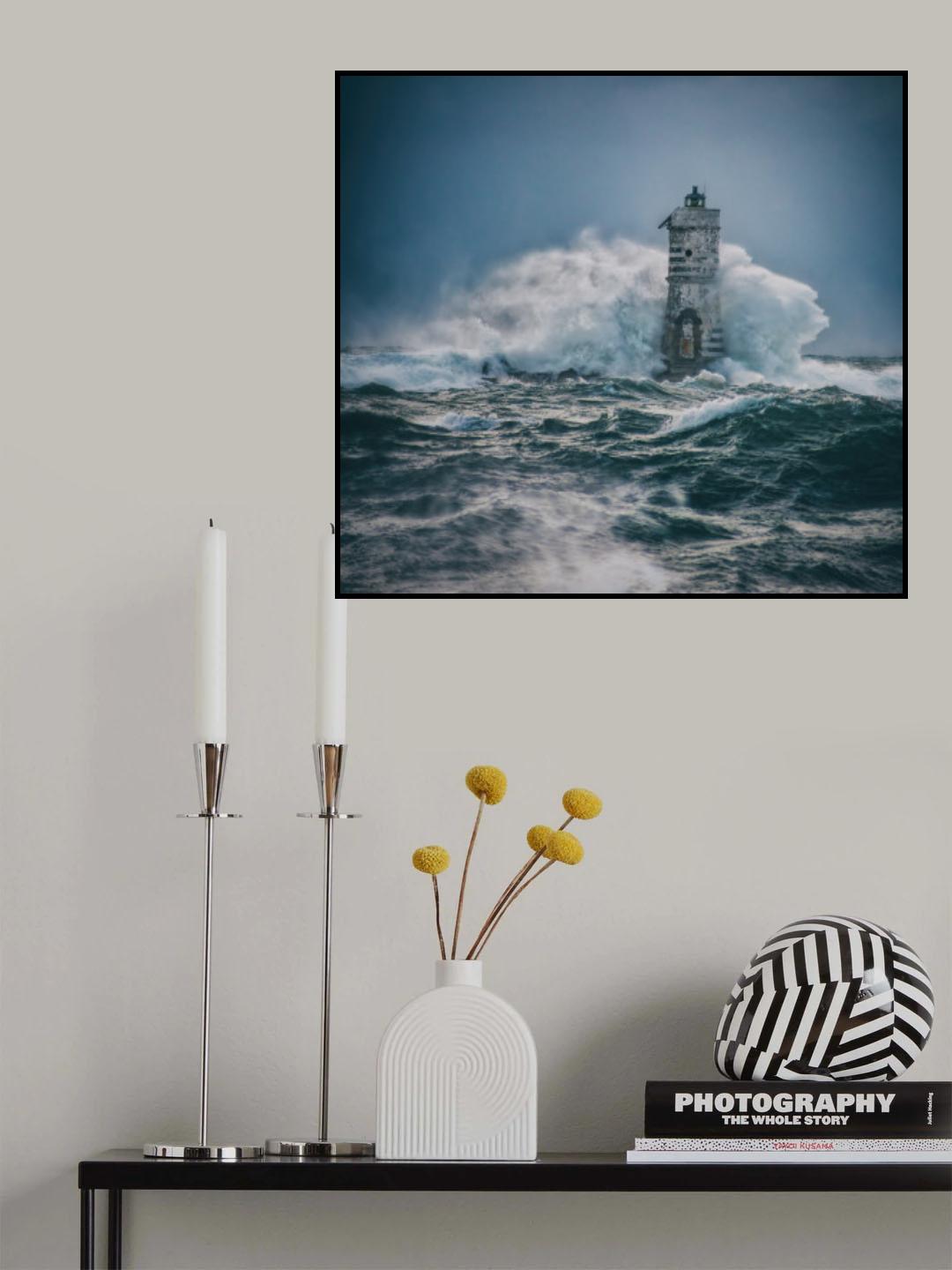 Storm Poster och Canvastavla