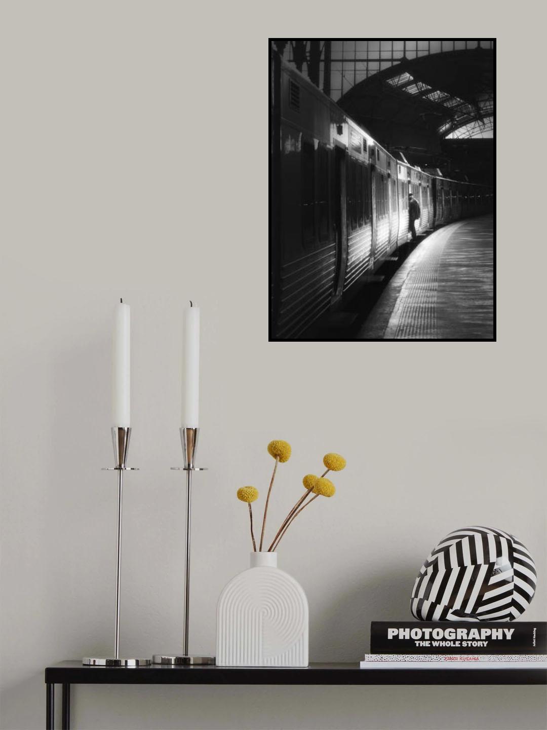 Downbound train Poster och Canvastavla
