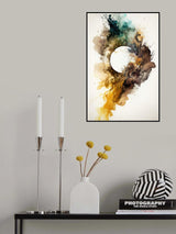 Sunburst in Autumn Poster och Canvastavla