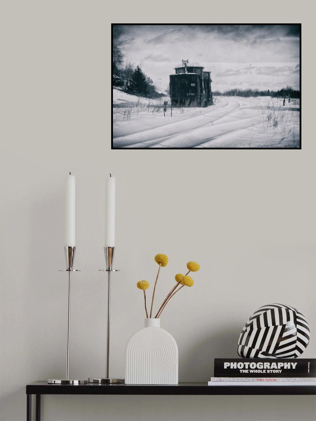 A train to nowhere Poster och Canvastavla