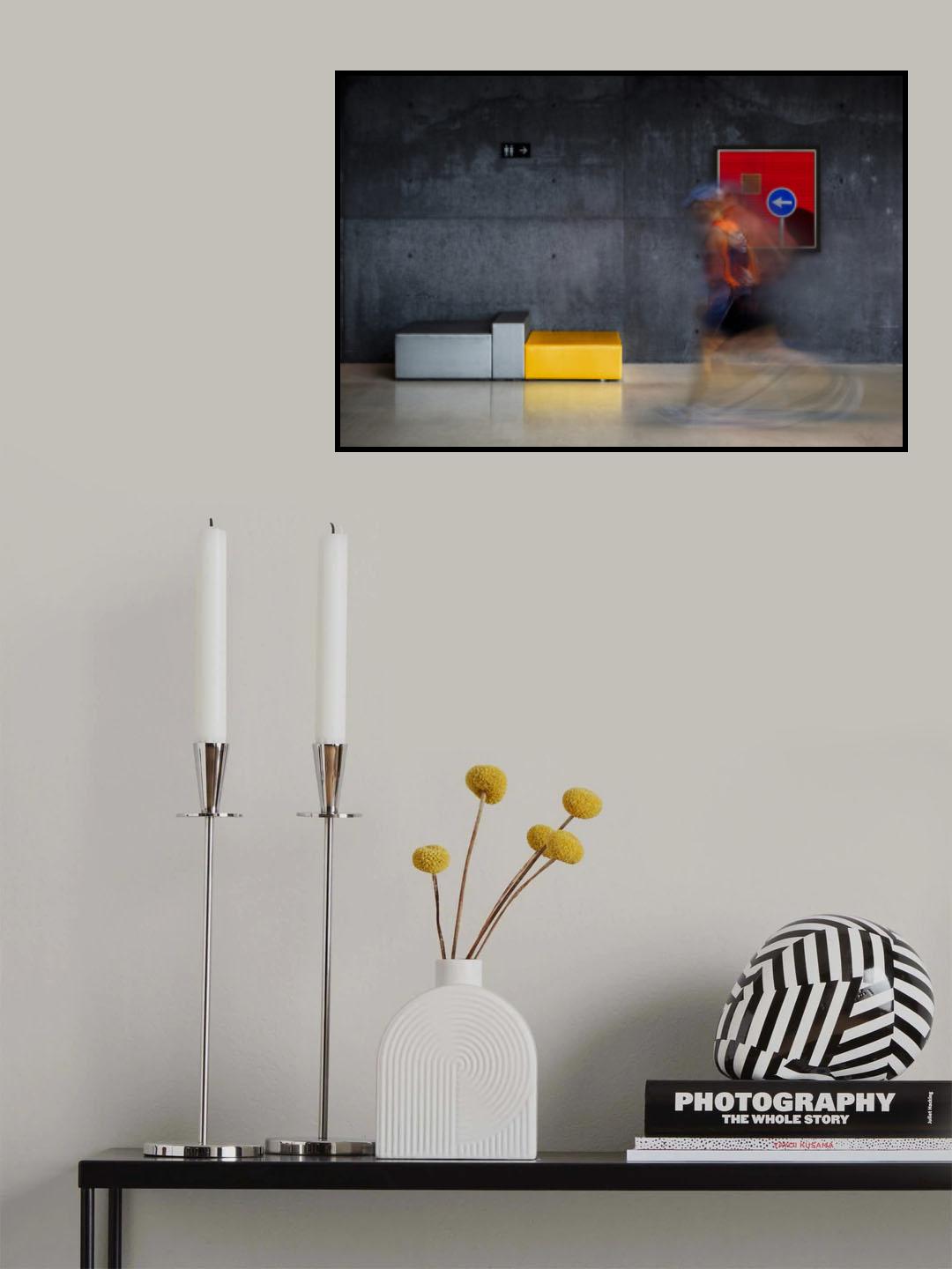 Runner Poster och Canvastavla