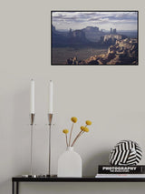 Hunts Mesa at dusk Poster och Canvastavla
